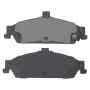 MPA 1003-0727M Quality-Built Black Series Semi-Metallic Brake Pads w/ Hardware