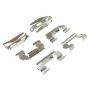 MPA 1003-0731C Quality-Built Black Series Ceramic Brake Pads w/ Hardware