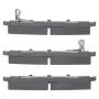 MPA 1003-0732C Quality-Built Black Series Ceramic Brake Pads w/ Hardware