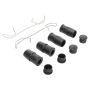 MPA 1003-0736M Quality-Built Black Series Semi-Metallic Brake Pads w/ Hardware