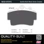 MPA 1003-0737C Quality-Built Black Series Ceramic Brake Pads w/ Hardware