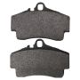MPA 1003-0738M Quality-Built Black Series Semi-Metallic Brake Pads w/ Hardware