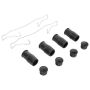 MPA 1003-0740C Quality-Built Black Series Ceramic Brake Pads w/ Hardware