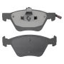 MPA 1003-0740M Quality-Built Black Series Semi-Metallic Brake Pads w/ Hardware