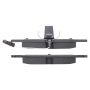 MPA 1003-0740M Quality-Built Black Series Semi-Metallic Brake Pads w/ Hardware