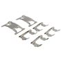 MPA 1003-0748C Quality-Built Black Series Ceramic Brake Pads w/ Hardware