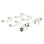 MPA 1003-0750C Quality-Built Black Series Ceramic Brake Pads w/ Hardware