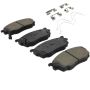 MPA 1003-0755C Quality-Built Black Series Ceramic Brake Pads w/ Hardware