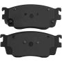 MPA 1003-0755C Quality-Built Black Series Ceramic Brake Pads w/ Hardware