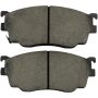 MPA 1003-0755C Quality-Built Black Series Ceramic Brake Pads w/ Hardware