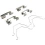 MPA 1003-0755M Quality-Built Black Series Semi-Metallic Brake Pads w/ Hardware