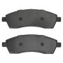 MPA 1003-0757C Quality-Built Black Series Ceramic Brake Pads w/ Hardware