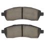 MPA 1003-0757C Quality-Built Black Series Ceramic Brake Pads w/ Hardware