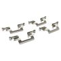 MPA 1003-0757C Quality-Built Black Series Ceramic Brake Pads w/ Hardware