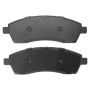 MPA 1003-0757M Quality-Built Black Series Semi-Metallic Brake Pads w/ Hardware
