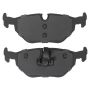 MPA 1003-0763C Quality-Built Black Series Ceramic Brake Pads w/ Hardware