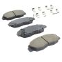 MPA 1003-0764AC Quality-Built Black Series Ceramic Brake Pads w/ Hardware