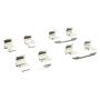 MPA 1003-0764AC Quality-Built Black Series Ceramic Brake Pads w/ Hardware