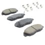 MPA 1003-0764C Quality-Built Black Series Ceramic Brake Pads w/ Hardware