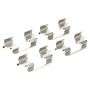 MPA 1003-0764M Quality-Built Black Series Semi-Metallic Brake Pads w/ Hardware