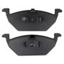 MPA 1003-0768M Quality-Built Black Series Semi-Metallic Brake Pads w/ Hardware