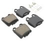 MPA 1003-0771C Quality-Built Black Series Ceramic Brake Pads w/ Hardware