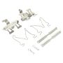 MPA 1003-0771C Quality-Built Black Series Ceramic Brake Pads w/ Hardware