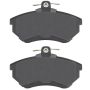 MPA 1003-0780M Quality-Built Black Series Semi-Metallic Brake Pads w/ Hardware