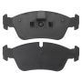 MPA 1003-0781C Quality-Built Black Series Ceramic Brake Pads w/ Hardware