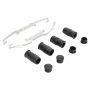 MPA 1003-0781C Quality-Built Black Series Ceramic Brake Pads w/ Hardware