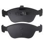 MPA 1003-0783C Quality-Built Black Series Ceramic Brake Pads w/ Hardware