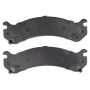 MPA 1003-0784C Quality-Built Black Series Ceramic Brake Pads w/ Hardware