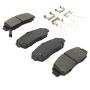 MPA 1003-0787C Quality-Built Black Series Ceramic Brake Pads w/ Hardware