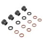 MPA 1003-0789M Quality-Built Black Series Semi-Metallic Brake Pads w/ Hardware