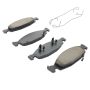 MPA 1003-0790C Quality-Built Black Series Ceramic Brake Pads w/ Hardware