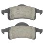 MPA 1003-0791C Quality-Built Black Series Ceramic Brake Pads w/ Hardware