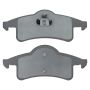 MPA 1003-0791M Quality-Built Black Series Semi-Metallic Brake Pads w/ Hardware