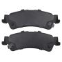 MPA 1003-0792AC Quality-Built Black Series Ceramic Brake Pads w/ Hardware