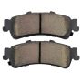 MPA 1003-0792AC Quality-Built Black Series Ceramic Brake Pads w/ Hardware