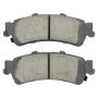 MPA 1003-0792C Quality-Built Black Series Ceramic Brake Pads w/ Hardware
