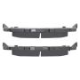 MPA 1003-0792C Quality-Built Black Series Ceramic Brake Pads w/ Hardware