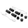 MPA 1003-0794C Quality-Built Black Series Ceramic Brake Pads w/ Hardware