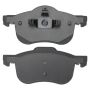 MPA 1003-0794M Quality-Built Black Series Semi-Metallic Brake Pads w/ Hardware