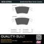 MPA 1003-0795C Quality-Built Black Series Ceramic Brake Pads w/ Hardware