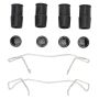 MPA 1003-0795C Quality-Built Black Series Ceramic Brake Pads w/ Hardware