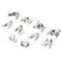 MPA 1003-0798C Quality-Built Black Series Ceramic Brake Pads w/ Hardware