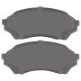 MPA 1003-0798M Quality-Built Black Series Semi-Metallic Brake Pads w/ Hardware