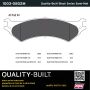 MPA 1003-0802M Quality-Built Black Series Semi-Metallic Brake Pads w/ Hardware