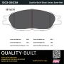 MPA 1003-0803M Quality-Built Black Series Semi-Metallic Brake Pads w/ Hardware