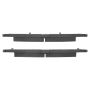 MPA 1003-0804C Quality-Built Black Series Ceramic Brake Pads w/ Hardware